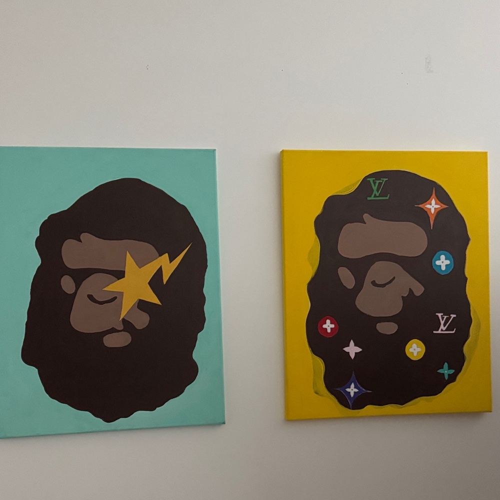 BAPE paintings
